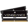 SO-DIMM 32 GB DDR5-5600 (2x 16 GB) Dual-Kit (schwarz, CMSX32GX5M2A5600C48, Vengeance)