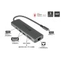 Alcasa HUB-C001A hub di interfaccia USB tipo-C 5000 Mbit/s Antracite