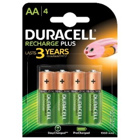 Duracell 4 LR06 1300mAh Batteria ricaricabile Nichel-Metallo Idruro (NiMH) (039247)