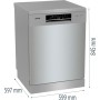 Gorenje GS643C90X, lavastoviglie (inox) (20014641)