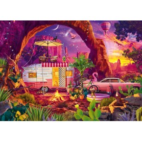 Jeff Haynie: Camping-Paradies in der Wste (1000 Teile) (58574)