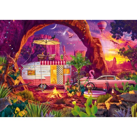 Jeff Haynie: Camping-Paradies in der Wste (1000 Teile) (58574)
