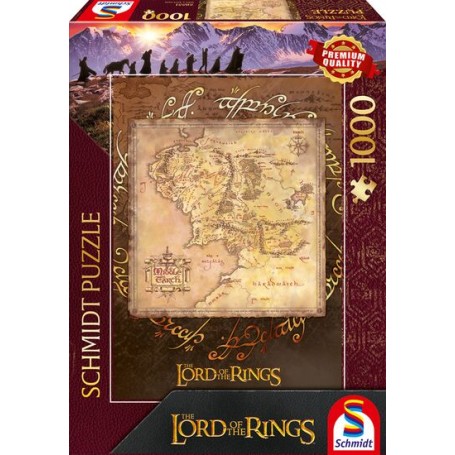 Lord of the Rings - Middle Earth (1000 Teile) (58551)