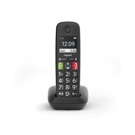 Gigaset E290 Telefono analogico/DECT Identificatore di chiamata Nero (S30852-H2901-B1) (S30852-H2901-B101)