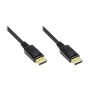 Alcasa 4810-030G cavo DisplayPort 3 m Nero (4810-030G)