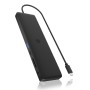 ICY BOX IB-DK2116-C Docking USB 3.2 Gen 2 (3.1 Gen 2) Type-C Nero (61005)