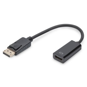 Digitus DisplayPort - HDMI 0,15 m Nero (DB-340400-001-S) Digitus DisplayPort - HDMI 0,15 m Nero (DB-340400-001-S)