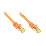 Alcasa 0.15m Cat7 RJ-45 cavo di rete Arancione 0,15 m S/FTP (S-STP) (8070R-002O)