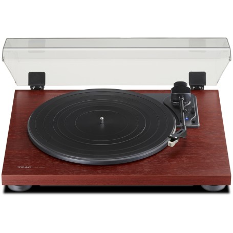 TEAC TN-180BT-A3 Giradischi con trasmissione a cinghia Nero, Ciliegio (248944) (TN-180BT-A3/CH)