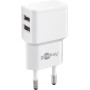 Goobay 44985 Caricabatterie per dispositivi mobili Universale Bianco AC Interno