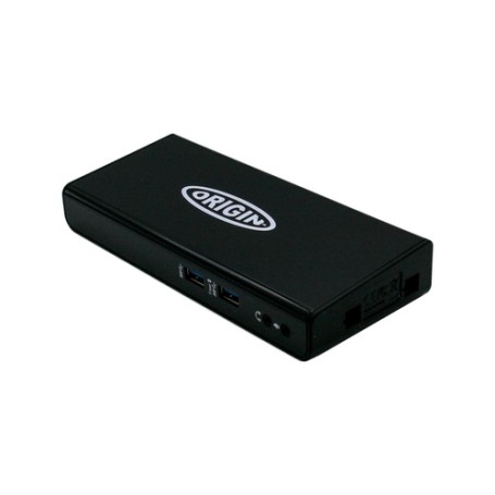 Origin Storage OSDOCK-USB3 replicatore di porte e docking station per notebook USB 3.2 Gen 1 (3.1 Gen 1) Type-A Ne (OSDOCK-USB3)