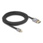 DeLOCK 81093 cavo DisplayPort 3 m Mini DisplayPort Grigio
