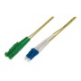 Digitus Cavo patch LWL, E2000 (8° APC) su LC (UPC), modalità singola (AL-9E2000LC-03I)