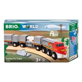 BRIO World Santa Fe Train - Trains of the World (63608900)