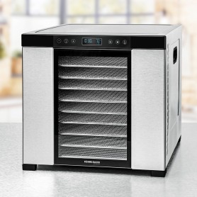 Drrautomat DA 1050 (edelstahl/schwarz, 1.100 Watt, Drrflche 39,4cm x 38cm pro Ebene)