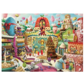 Ravensburger sweet street Puzzle 1000 pz Arte (12001195)