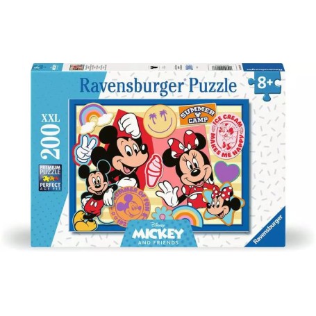 Kinderpuzzle Disney Mickey and Friends - Unterwegs mit Mickey und Minnie (200 Teile) (12004136)