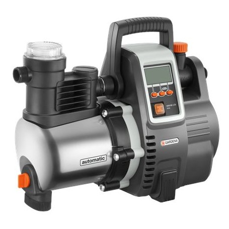 Hauswasserautomat Premium 6000/6 LCD Inox (inox/schwarz) (01760-20)