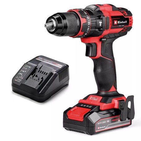 Einhell TE-CD 18/44 Li-i 24000 Giri/min 1,59 kg Nero, Rosso (4514287)