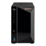 Asustor DRIVESTOR 2 Pro Gen2 AS3302T v2 NAS Realtek RTD1619B 2 GB DDR4 ADM Nero (90-AS3302TE0-MB30)