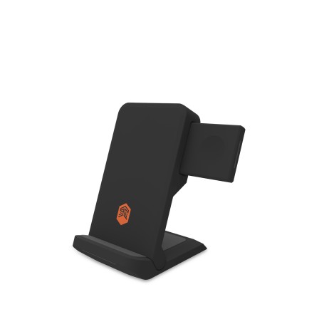 STM ChargeTree Go Cuffie, Smartphone, Orologio intelligente, Orologio Nero USB Carica wireless Interno (STM-222-436KX-02)