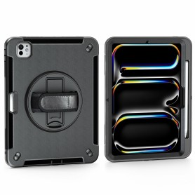4smarts 541161 custodia per tablet 27,9 cm (11") Cover Nero