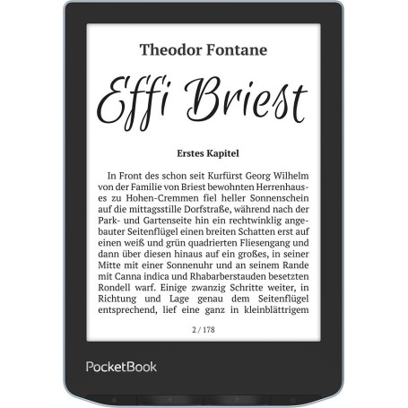 PocketBook Verse lettore e-book 8 GB Wi-Fi Azzurro (PB629-2-WW-B)
