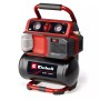 Power X-Change Akku-Kompressor TE-AC 18/75 Li OF-Solo, 18Volt (schwarz/rot, ohne Akku und Ladegert) (4020410)