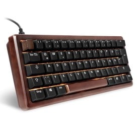 SKILLER SGK50 S4 Gen2 Wood PBT (holz/schwarz, DE-Layout, Gateron G Pro 3.0 Yellow) (4044951042784)