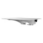 Peerless ACC-MSF-W accessorio per carrello multimediale Bianco Metallo Mensola regolabile