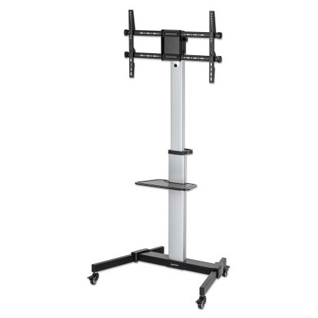 Manhattan 462327 Supporto TV a parete 2,18 m (86") Nero, Argento