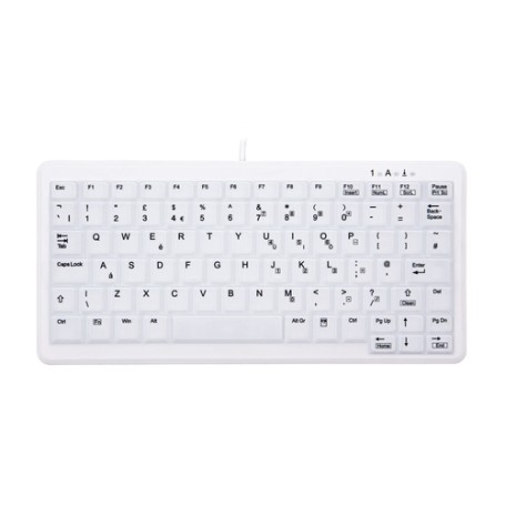 CHERRY AK-C4110 tastiera Medico USB QWERTY Inglese UK Bianco (AK-C4110F-U1-W/UK)