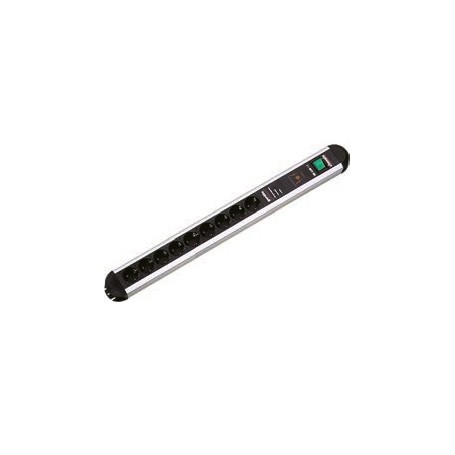 Bachmann PRIMO prolunghe e multiple 1,75 m 9 presa(e) AC Nero, Grigio (331.072)