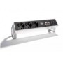 Bachmann 902.302 prolunghe e multiple 1,5 m 3 presa(e) AC Interno Nero, Bianco