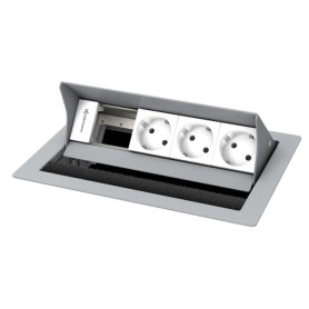 Kindermann CablePort standard² cassetta di scarico Tipo F Argento, Bianco (7492000073)