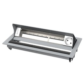Kindermann 7492000081 cassetta di scarico Tipo F Argento, Bianco