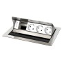 Kindermann 7492000053 cassetta di scarico Tipo F Acciaio inox, Bianco