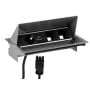 Bachmann 900.408 presa energia AC + USB A Grigio