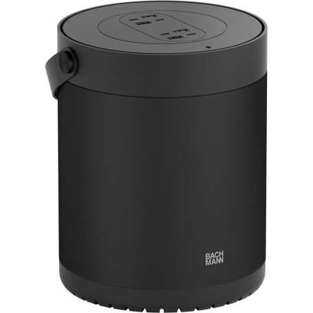 BACHMANN MOV:E 4xUSB A/C schwarz (BM0011021)
