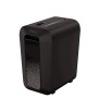 Fellowes LX65 distruggi documenti Triturazione incrociata 4 cm Nero (4400701)