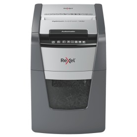 Rexel Optimum Auto+ 100M distruggi documenti Taglio a frammenti 55 dB 22 cm Nero, Grigio (2020100MEU)