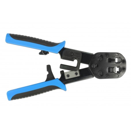 DeLOCK 86450 pinza crimpatrice Set di utensili/attrezzi Nero, Blu