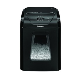 Fellowes Powershred 12C distruggi documenti Triturazione incrociata 22,5 cm Nero (7120101)
