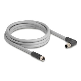 DeLOCK 80552 cavo per sensori e attuatori 5 m RST M12 Grigio