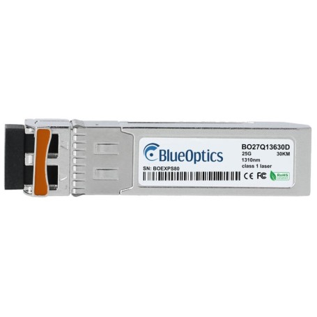 BlueOptics SFP28-25G-ERL-30-EN-BO modulo del ricetrasmettitore di rete Fibra ottica 25000 Mbit/s
