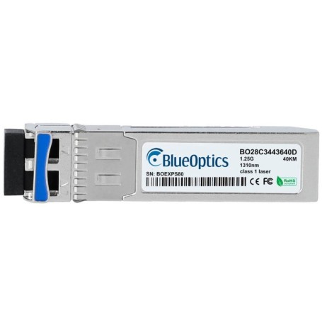 BlueOptics CSFP-BX1310-40-D-BO modulo del ricetrasmettitore di rete Fibra ottica 1250 Mbit/s