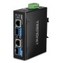 TRENDnet TI-BF22SFP Medien Konverter 2-Port Industrial SFP zu Gigabit PoE++ (TI-BF22SFP)