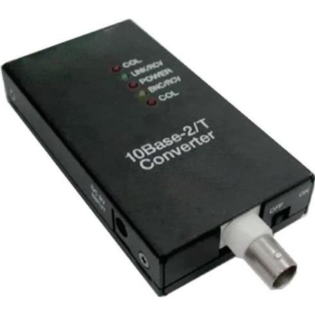 ALLNET Medienkonverter 10BASE-T/10BASE2 auf BNC "ALL0500v3" DC 12VDC (ALL0500v3)