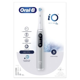 Oral-B iO Spazzolino Elettrico Ricaricabile 6S Grigio, 2 Testine, 1 Custodia Da Viaggio, 1 Spazzolino (427360)