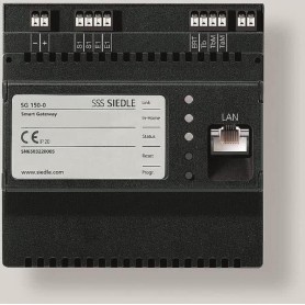Siedle SG 150-0 Smart Gateway Schnitt- stelle In-Home-Bus und IP-Netzw. (210007449-00)
